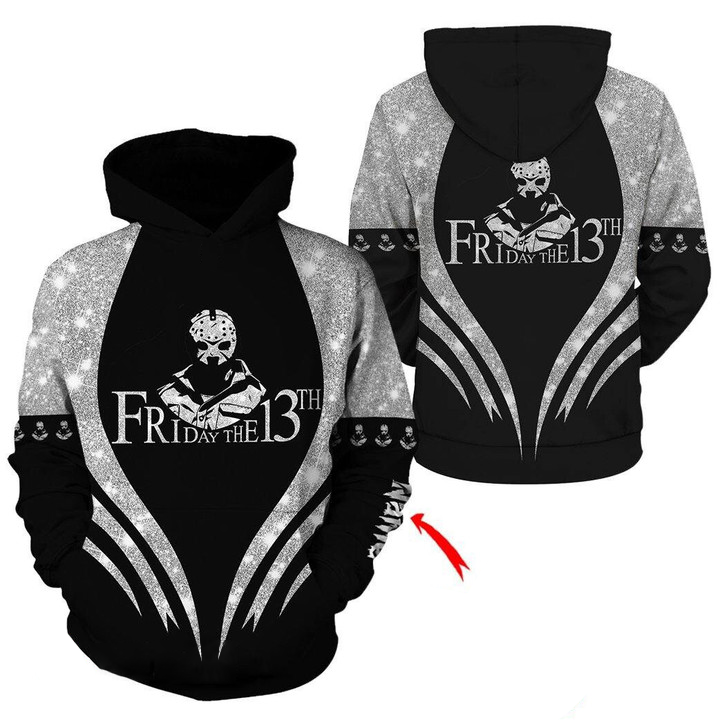 Personalized Friday The 13Th Jason Voorhees Hoodie & Zip Hoodie