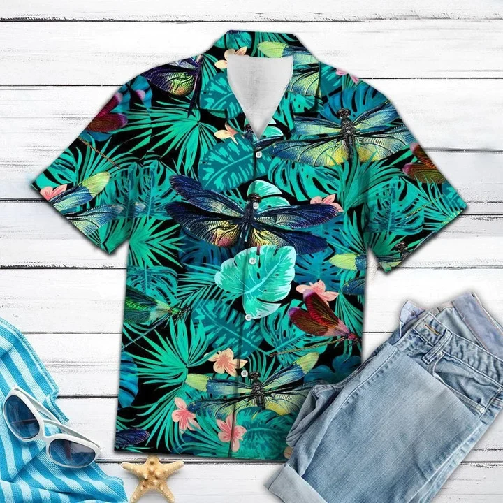 Nice Dragosport-Teamy Tropical Jungle Hawaiian Shirt