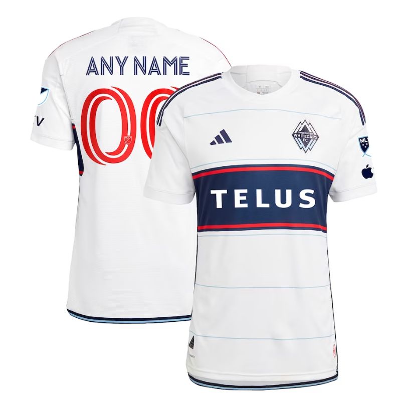 Vancouver Whitecaps Fc Shirt 2023 Custom Jersey – White