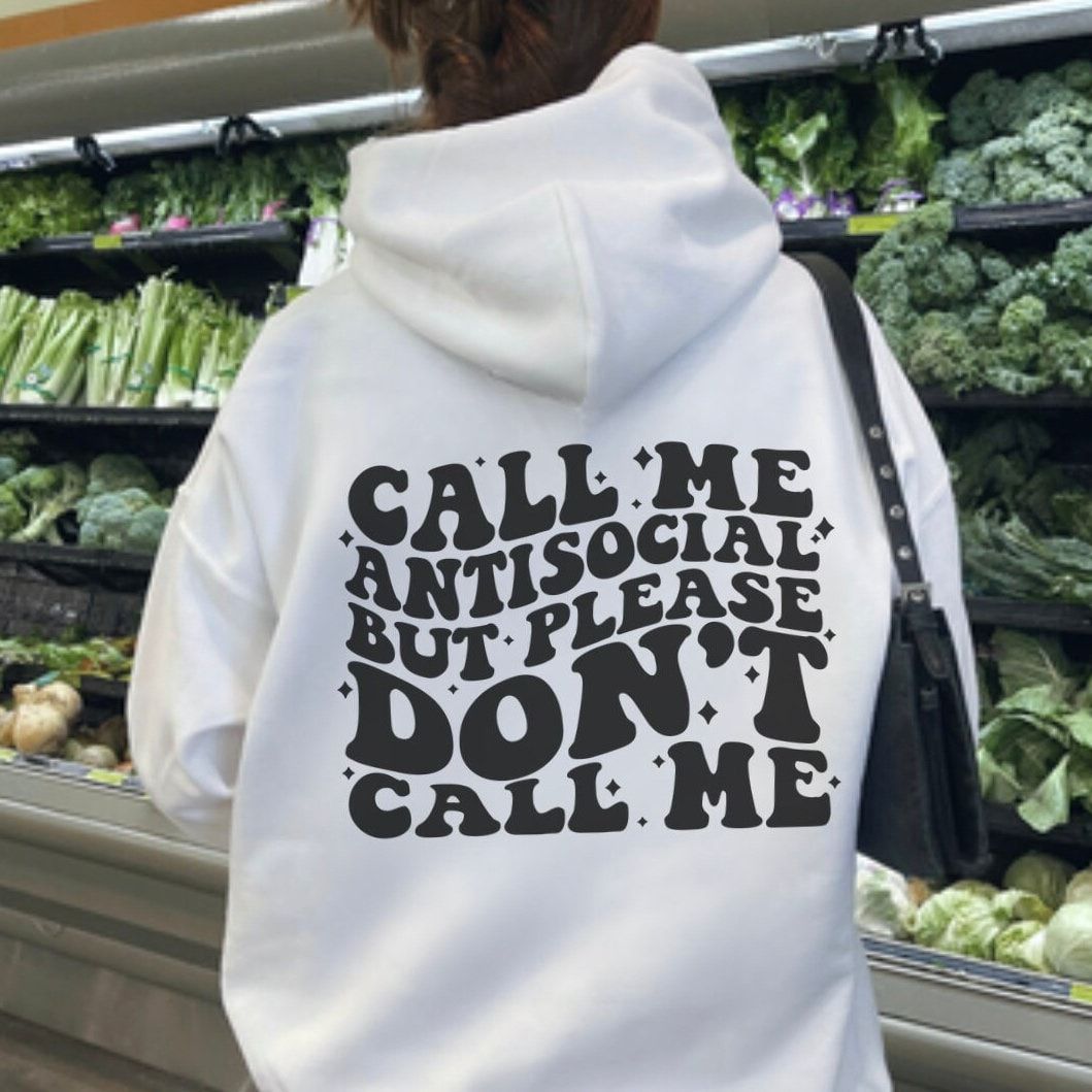Antisocial Sweatshirt, Funny Introve &hellip;