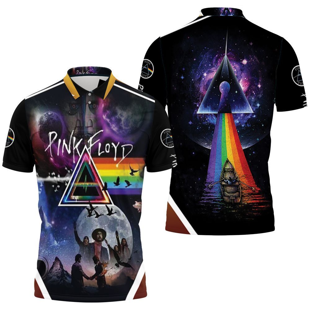 Pink Floyd Album Covers Polo Shirt