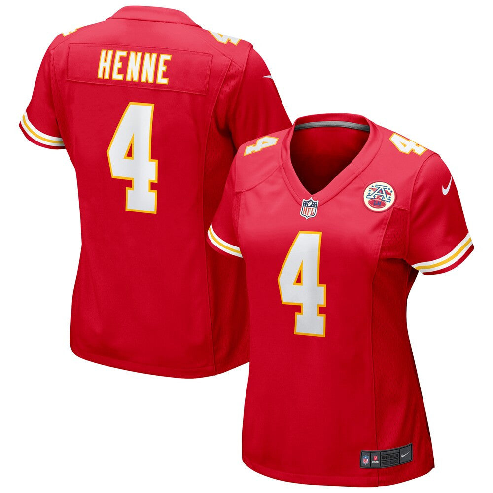 Women’S Kansas City Chiefs Chad Henne Nike Red Game Jersey