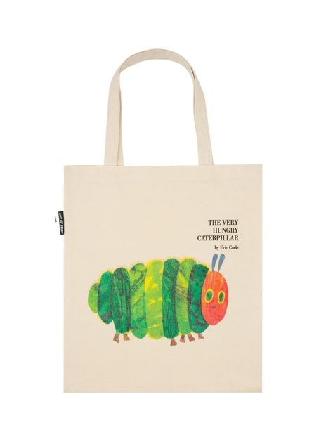 World of Eric Carle The Very Hungry Caterpillar tote bag, Canvas Tote Bags, Tote Bag Design, Tote Bag Idea