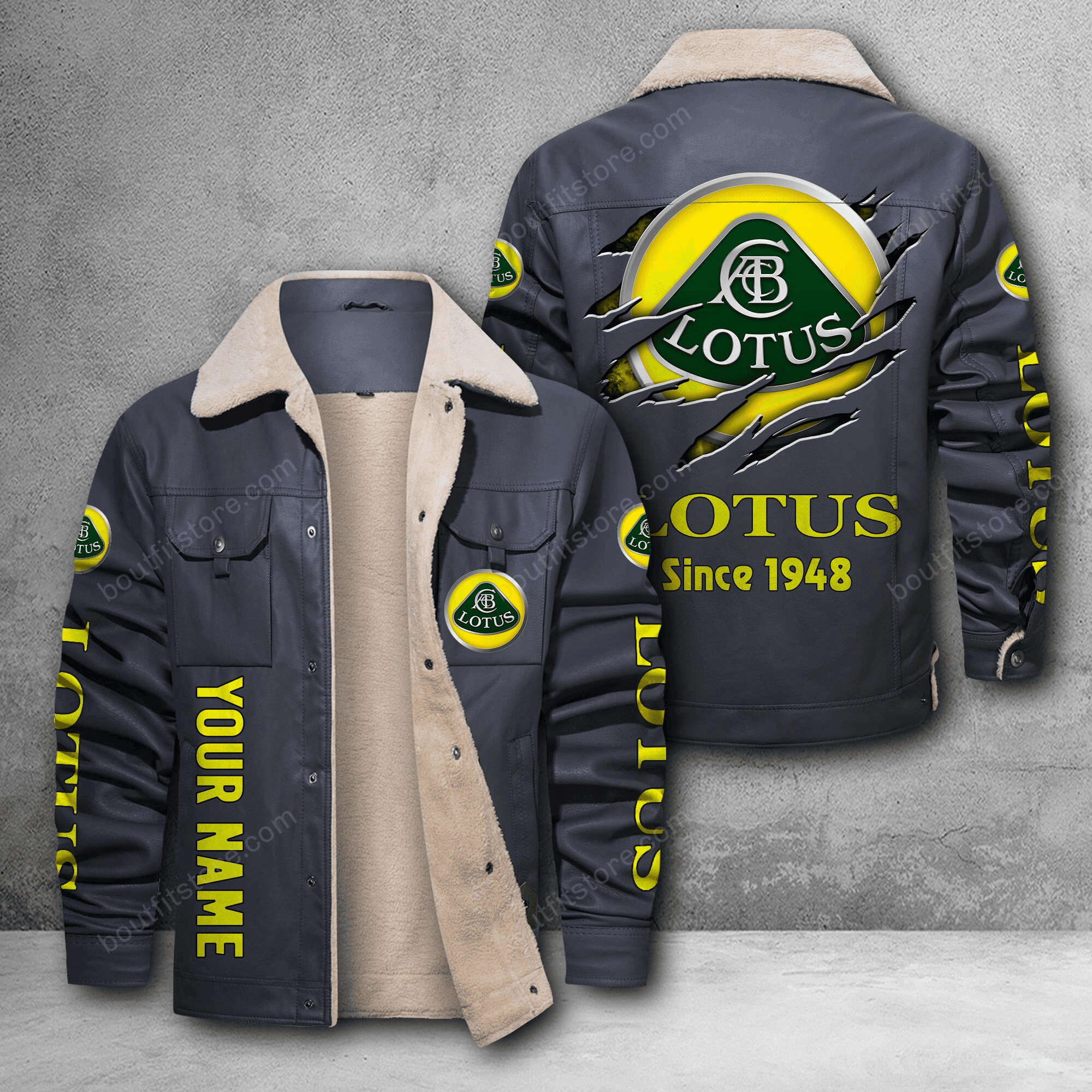 Lotus DMH Custom Name Stand Collar Jacket