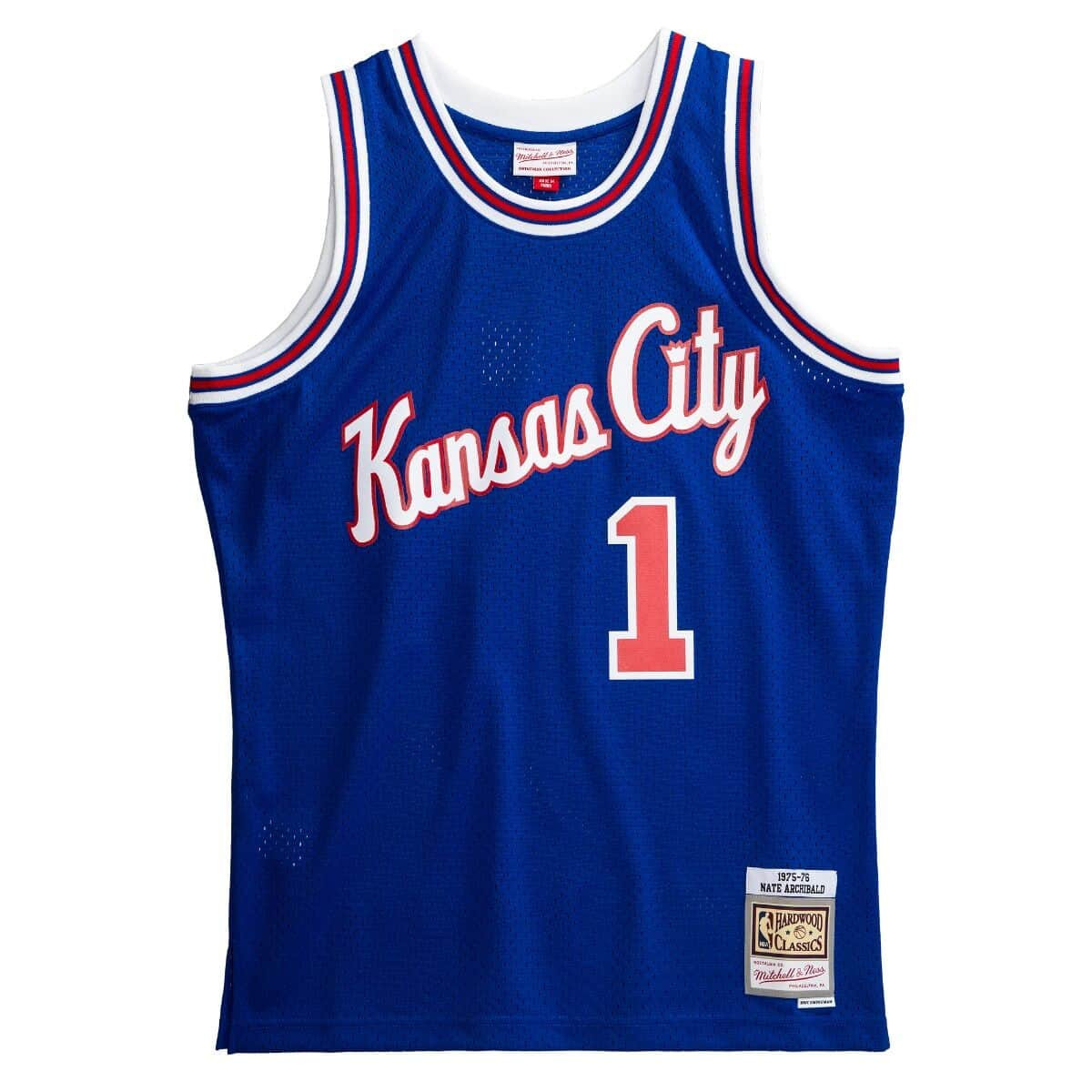 Mitchell & Ness Swingman Nate Archibald Kansas City Kings 1975-76 Jersey