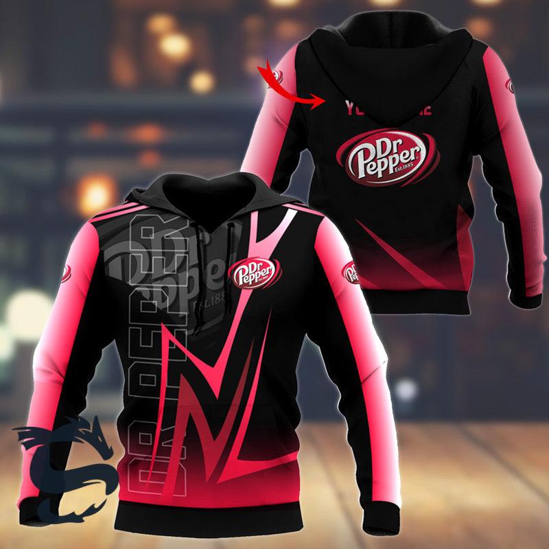 Personalized Dr Pepper Esport Style Hoodie & Zip Hoodie