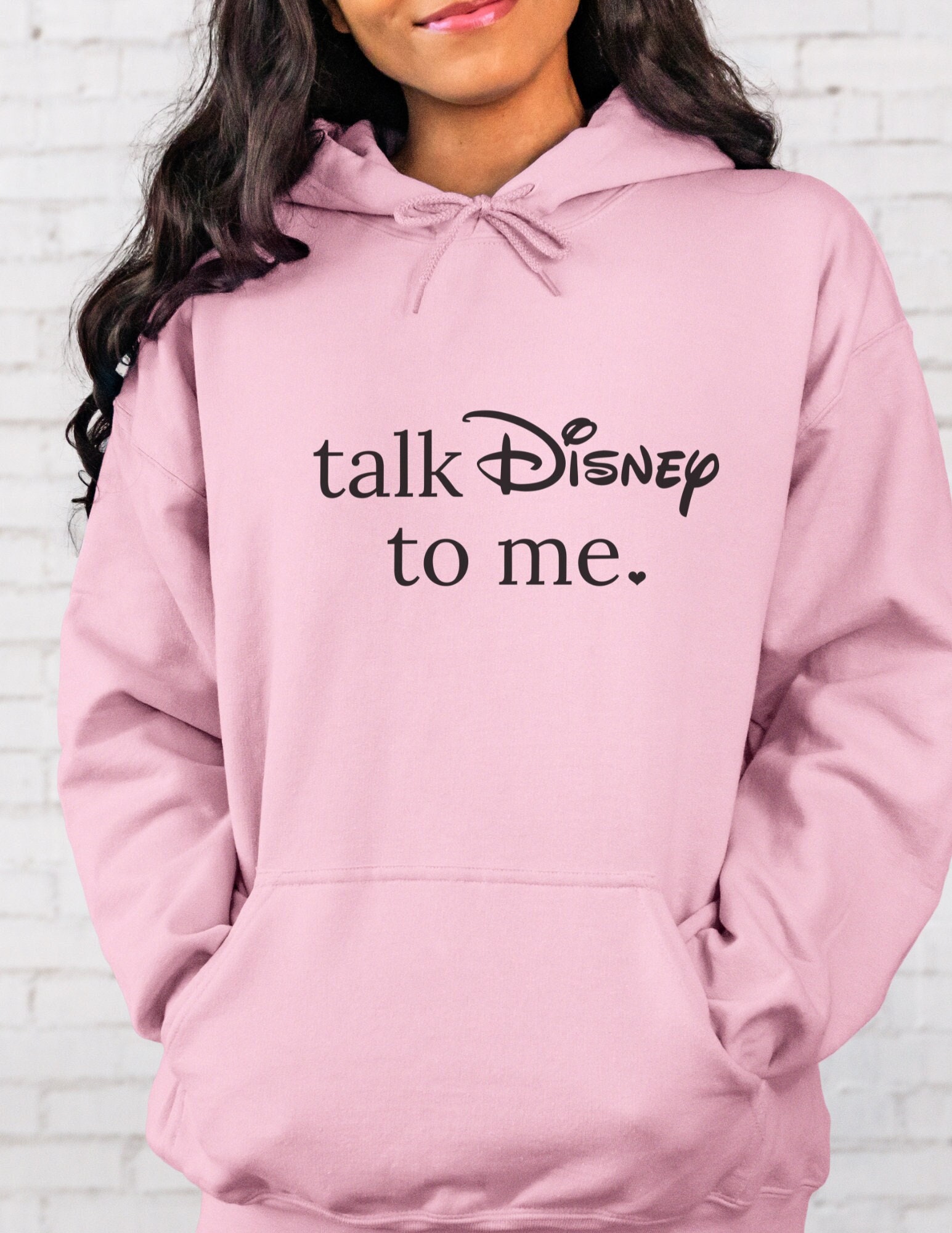 Talk Disney To Me Sweatshirt, Funny Disney Sweatshirt, Matching Disney Hoodie, Disneyland Vacation, Disneyworld Vacation, Disney Gift
