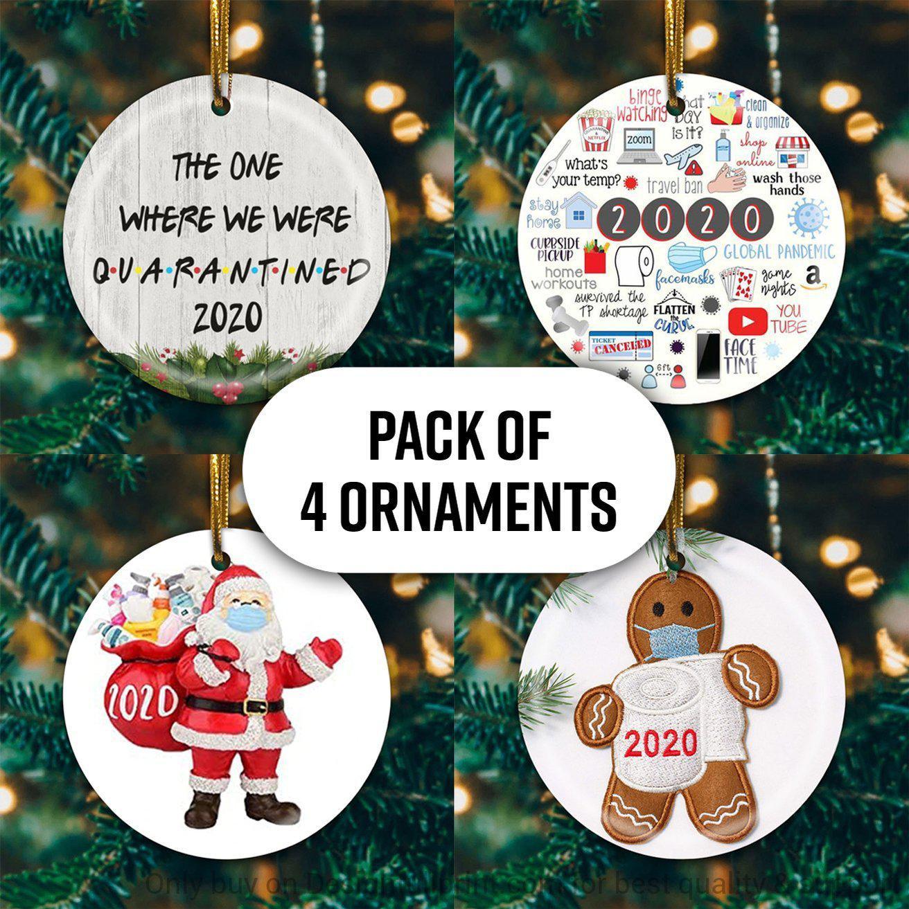 Year 2020 We Were Quarantined Santa …