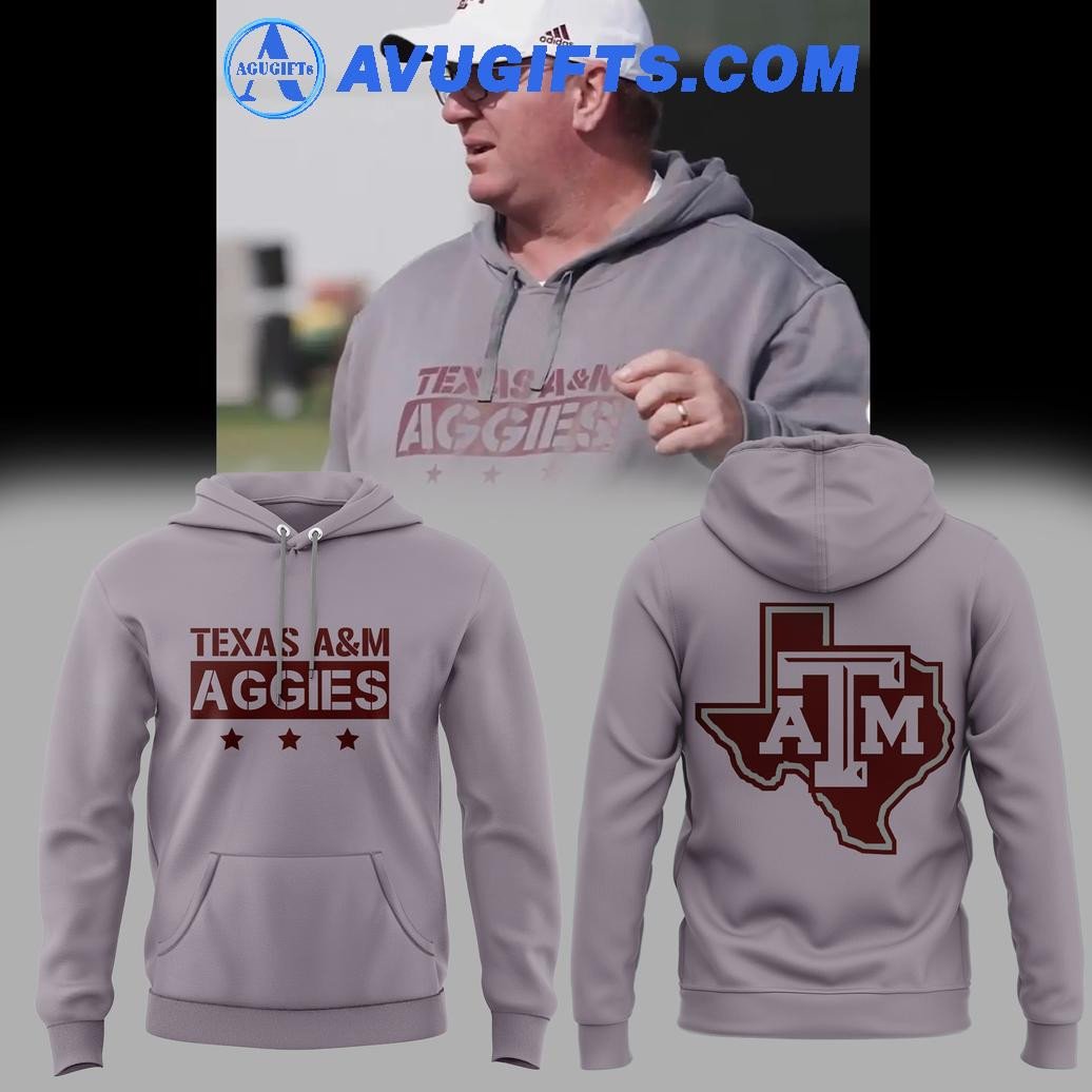 Texas A&M Aggies X Coach Mike Elko Limited Edition Hoodie – Zip Hoodie 3D Aop Shirt