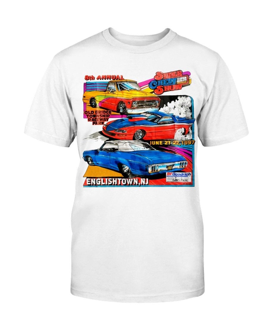 1997 Racing Shirt Chevy Mini Truck Englishtown Mopar Nascar 90S Vintage Raceway T Shirt 071021