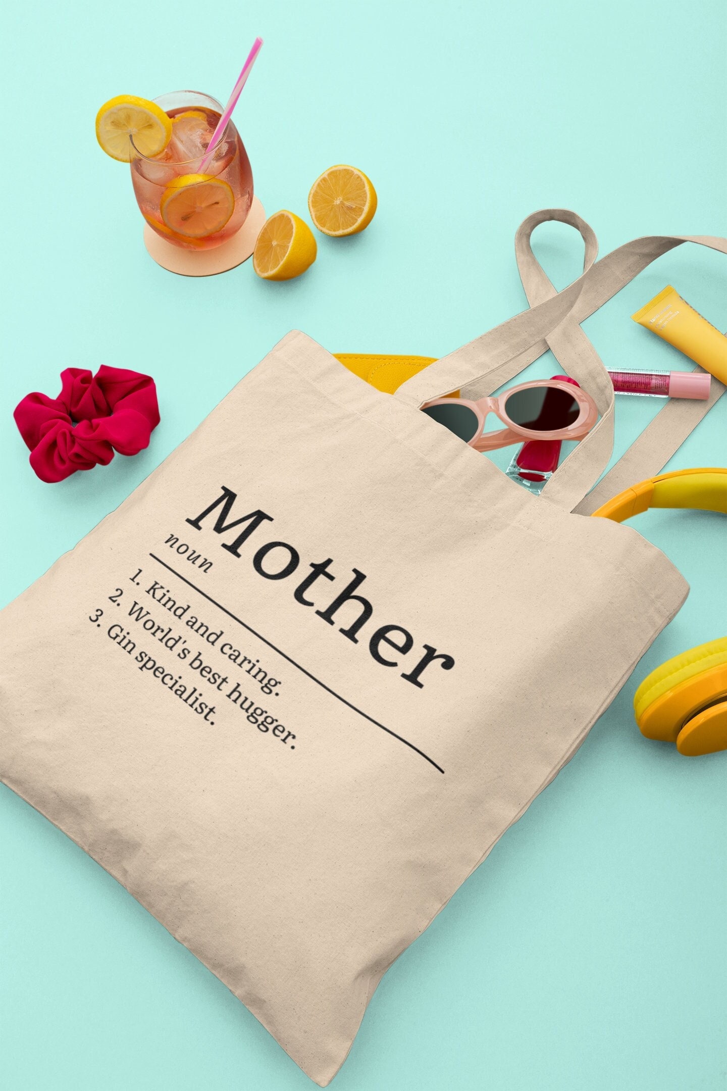 Personalised Mother Definition Tote Bag, Personalised gift, Personalised tote bag uk, Tote bag in the uk, Mothers day gift, Gift for mum