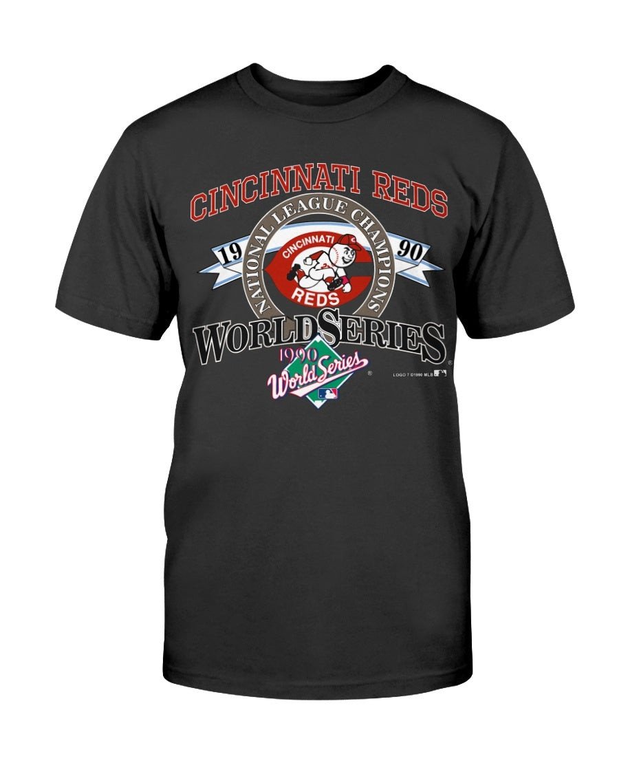 Vintage 1990 Cincinnati Reds World Series Champions T Shirt 081721