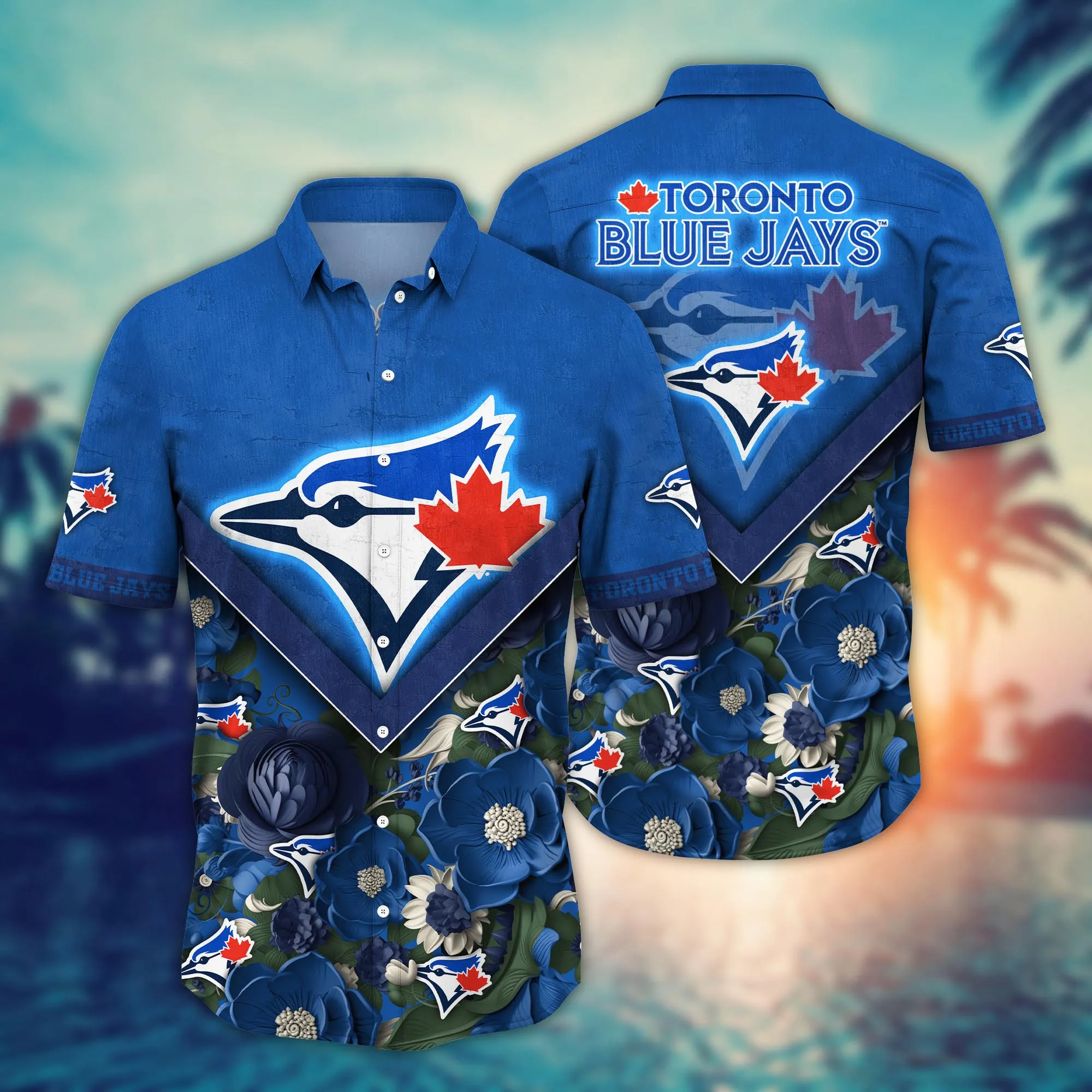 Toronto Blue Jays Mlb Hawaiian Shirt Custom Getaways Aloha Shirt