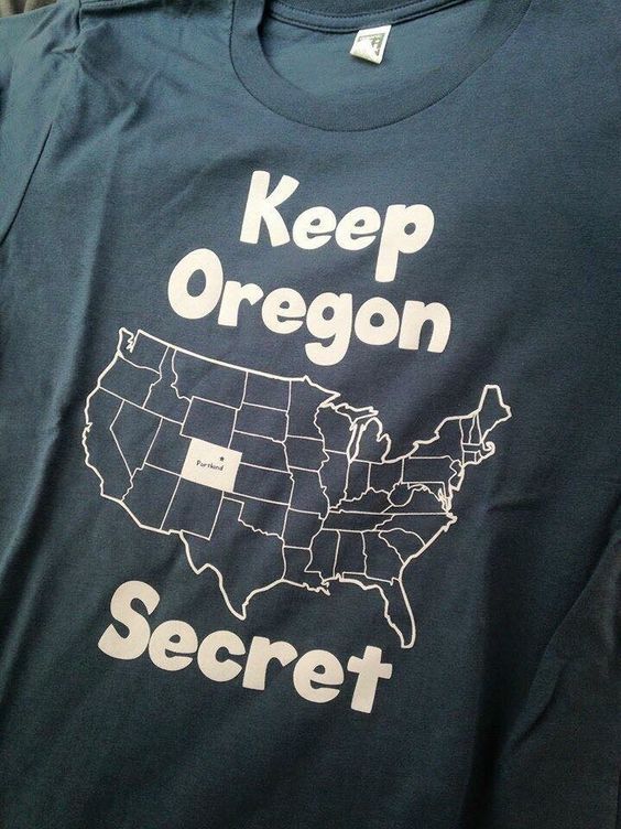 Shirt Ideas, Keep Oregon Secret Tshi …