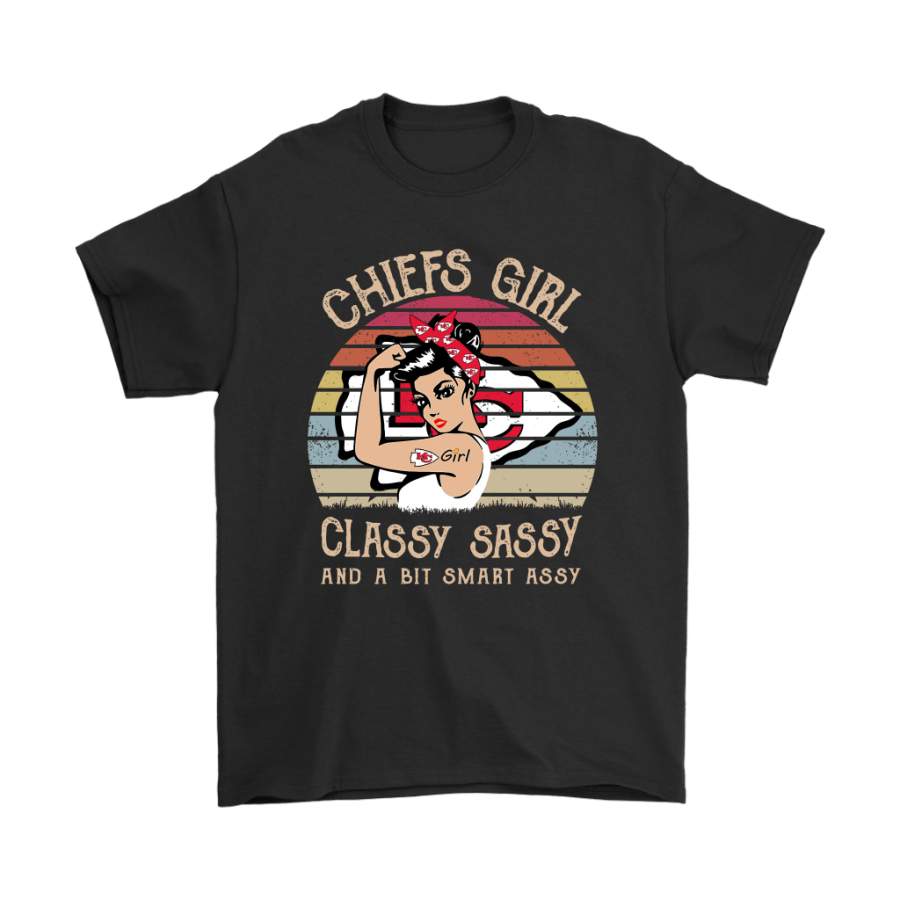 Kansas City Chiefs Girl Classy Sassy A Bit Smart Assy Vintage Shirts