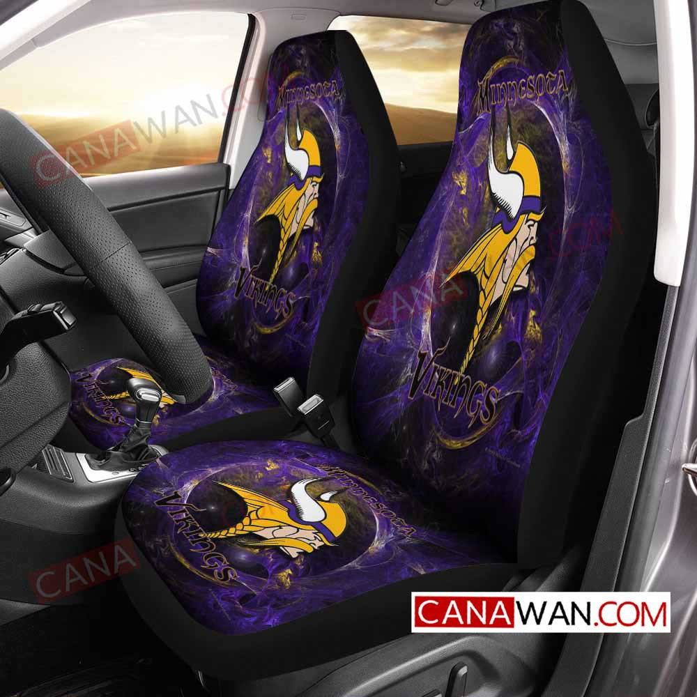 Minnesota Vikings Car Seat Cover Set CSC6010