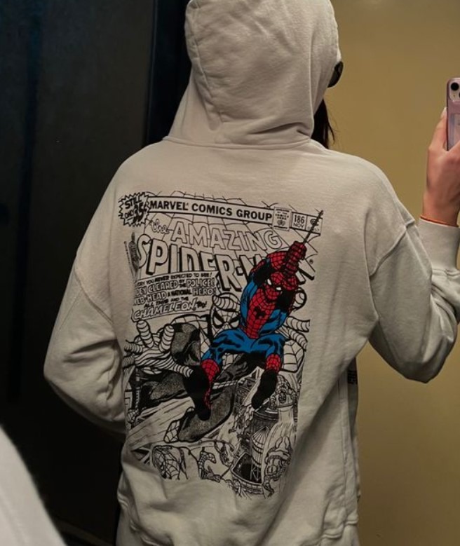 Marval Comics Amazing Spider Man Hoodie Outfit