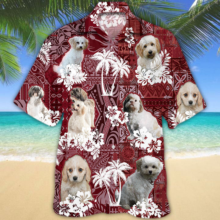 Cavachon Hawaiian Shirt, Animal Hawaii Aloha Beach Shirts