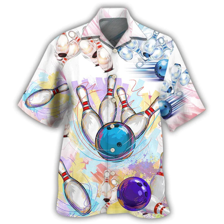 Bowling Hawaiian Shirt For Men And Women, Beautiful Premium Hawaiian Shirt For Bowling Team