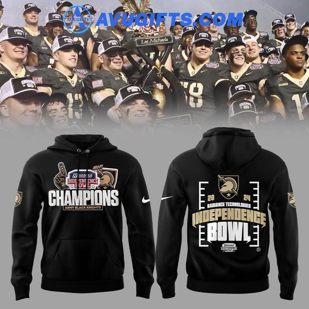 Army Football Independence Bowl Champion 2024 Highlight For Fans Hoodie – Zip Hoodie 3D Aop Shirt