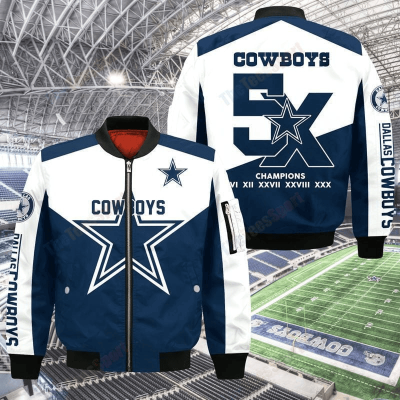 Dallas Cowboys Unisex Bomber Jacket BJ1187