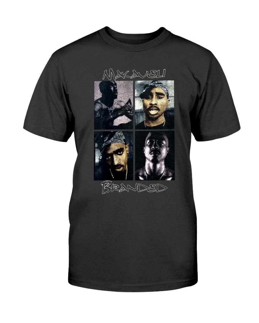 Vintage Distressed 2Pac Tupac Shakur American Rapper T Shirt 082721