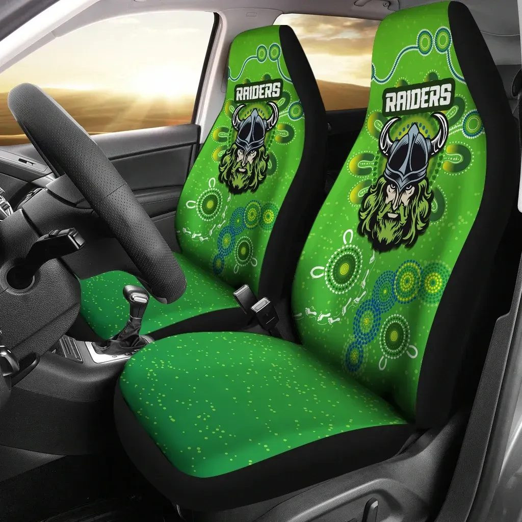 NRL Canberra Raiders Indigenous Country Car Seat Cover Set CSC698