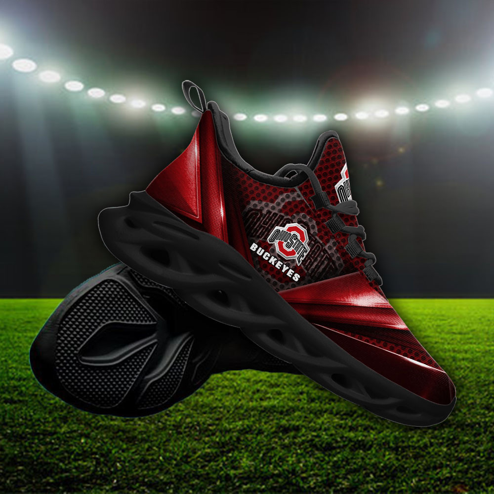 Ohio State Buckeyes Max Soul Shoes Sneakers For Men And Women 1400