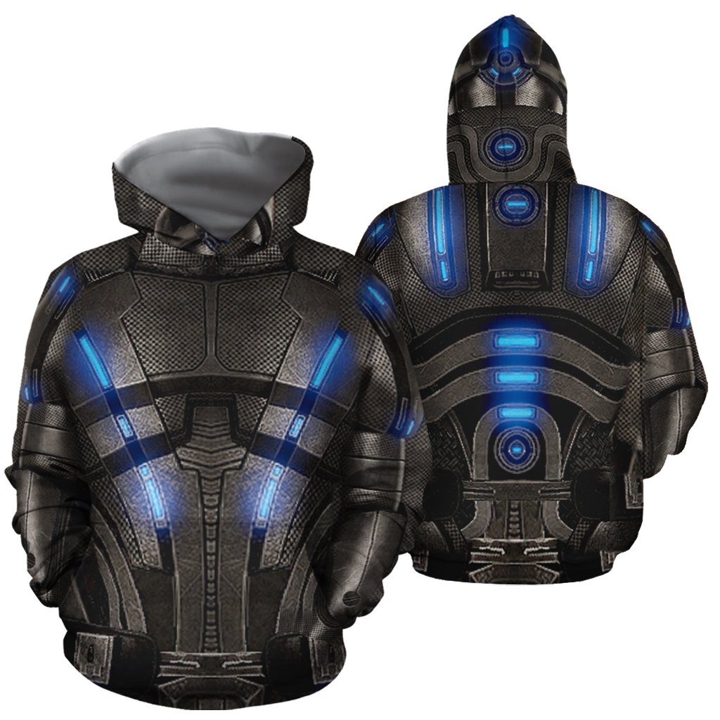 3D Me Printed Amour Hoodie 002