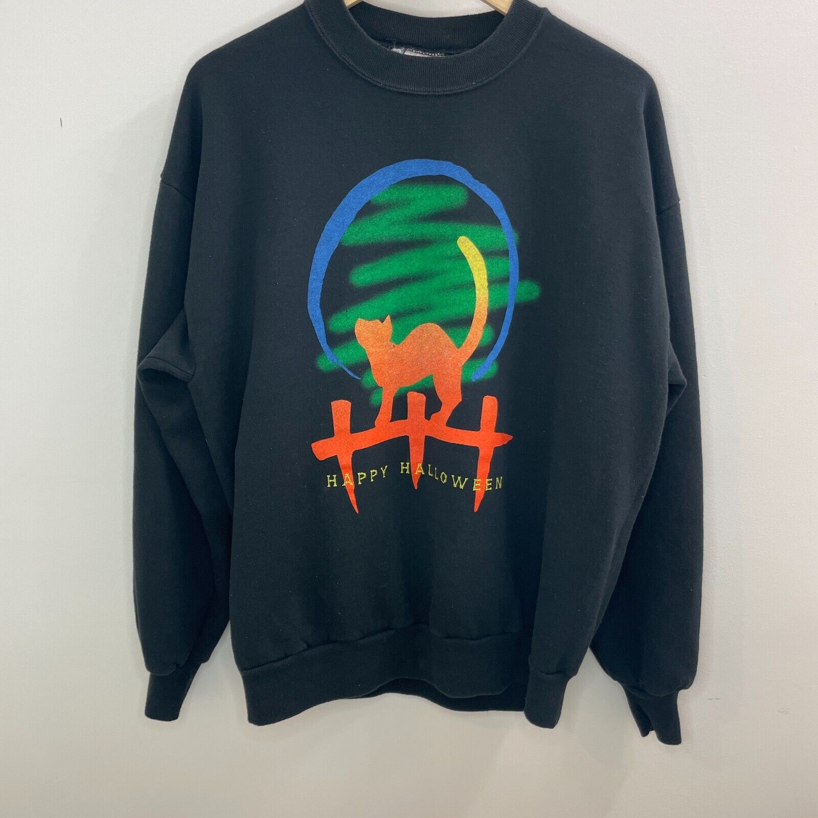 Vintage Halloween Sweatshirt Happy H … fashionstation