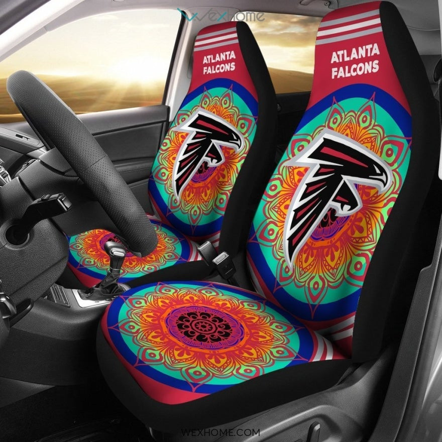 Magical And Vibrant Atlanta Falcons Car Seat Cover Set CSC6296