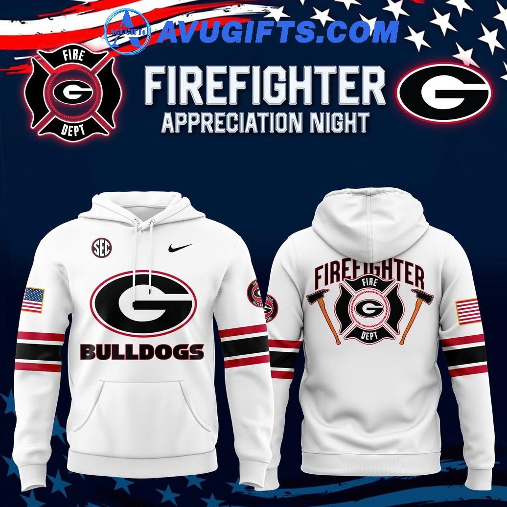 Georgia Bulldogs X 2024 Firefighter Appreciation Night For Fan Limited Hoodie – Zip Hoodie 3D Aop Shirt