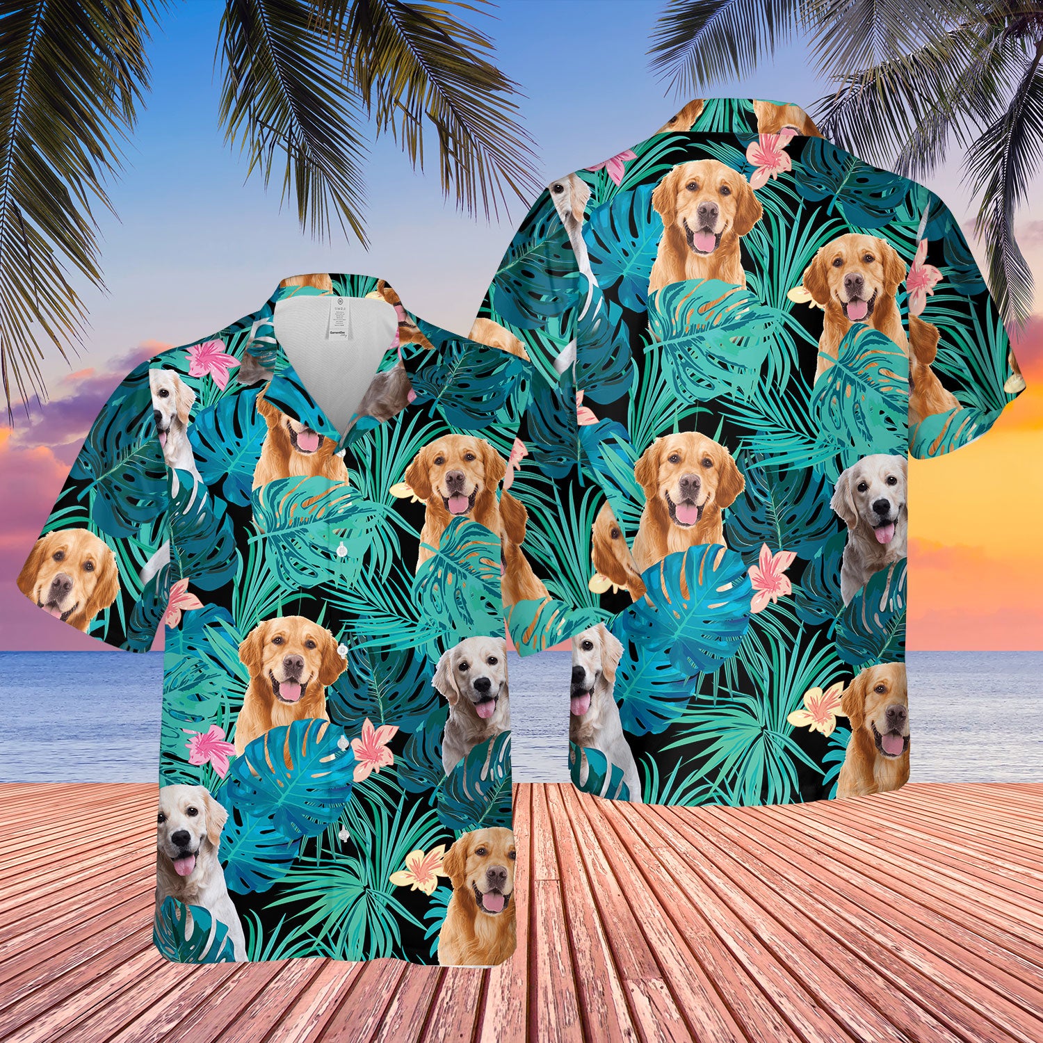 Tropical Golden Retriever Hawaii But &hellip;