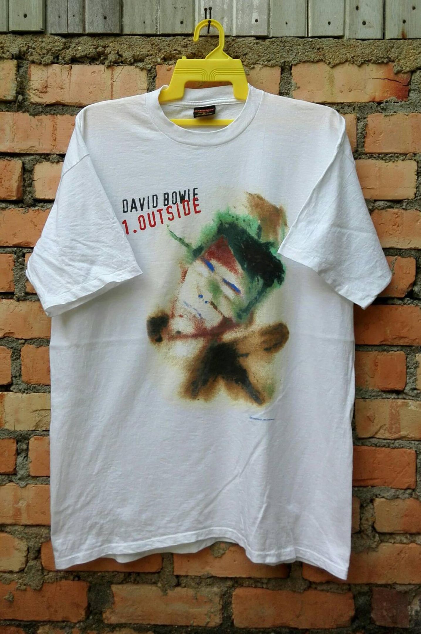 Rare!!! Vintage 90S David Bowie Tour Concert T Shirt Over X