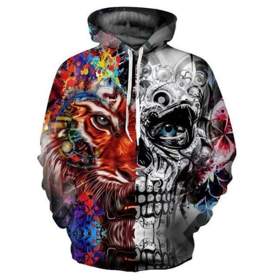 Skull Gift 3D Sweatshirts Print Skul …