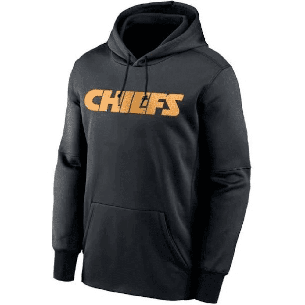 Kansas City Chiefs Wordmark Performance Pullover Hoodie