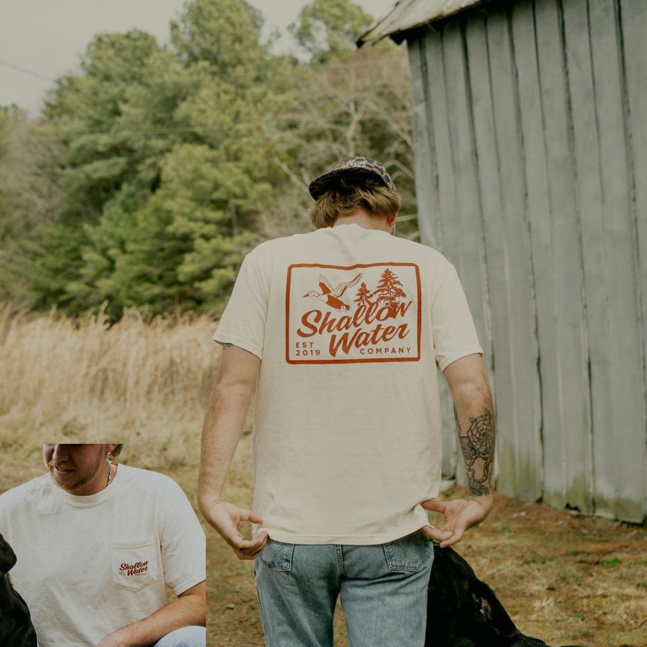 Cypress Mallard T-Shirt – Ivory Shirt