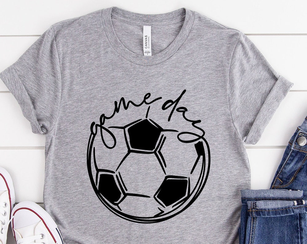 Peckshirt  Game Day Shirt, Sports Parent Shirt, Soccer Mom Shirt, Soccer Shirt, Cute Mom Shirt, Sports Shirt, Game Day Vibes - Print In Your Way