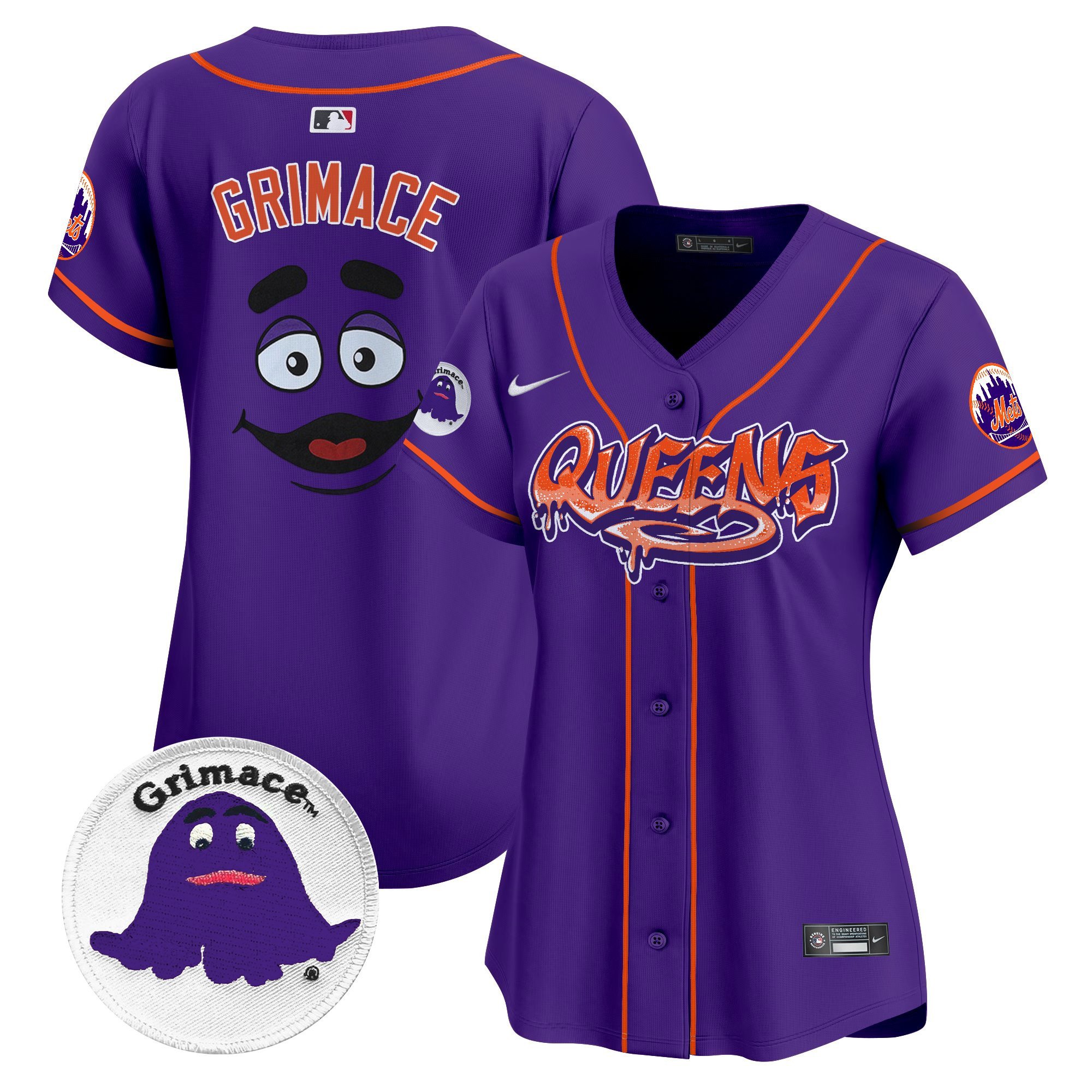 Women’S Mets Queens Graffiti Vapor Premier Limited Jersey – All Stitched