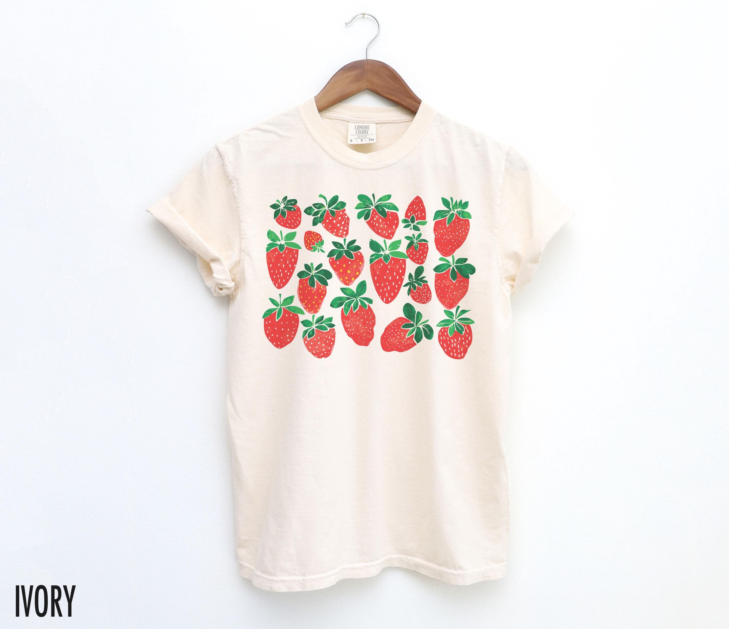 Shirt Ideas, Strawberry Shirt, Summe …