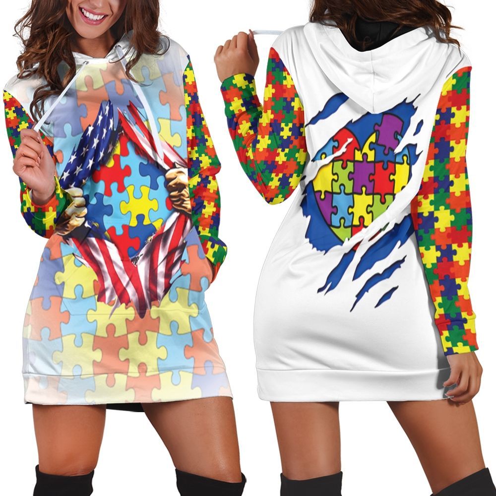 Autism Inside Flag Tshirts Super Her …