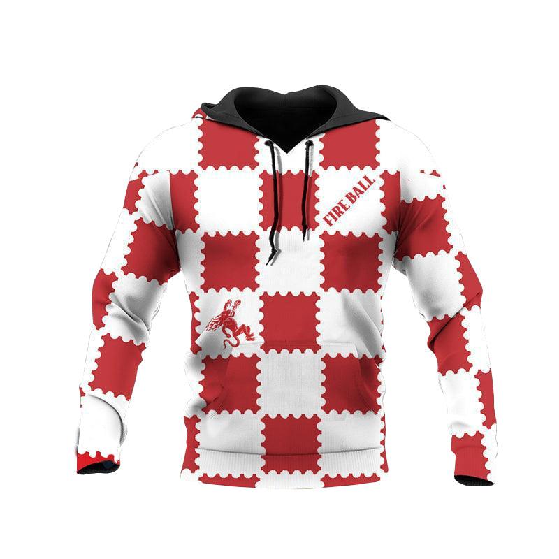 Gorgeous Gingham Fireball Whisky Hoodie & Zip Hoodie