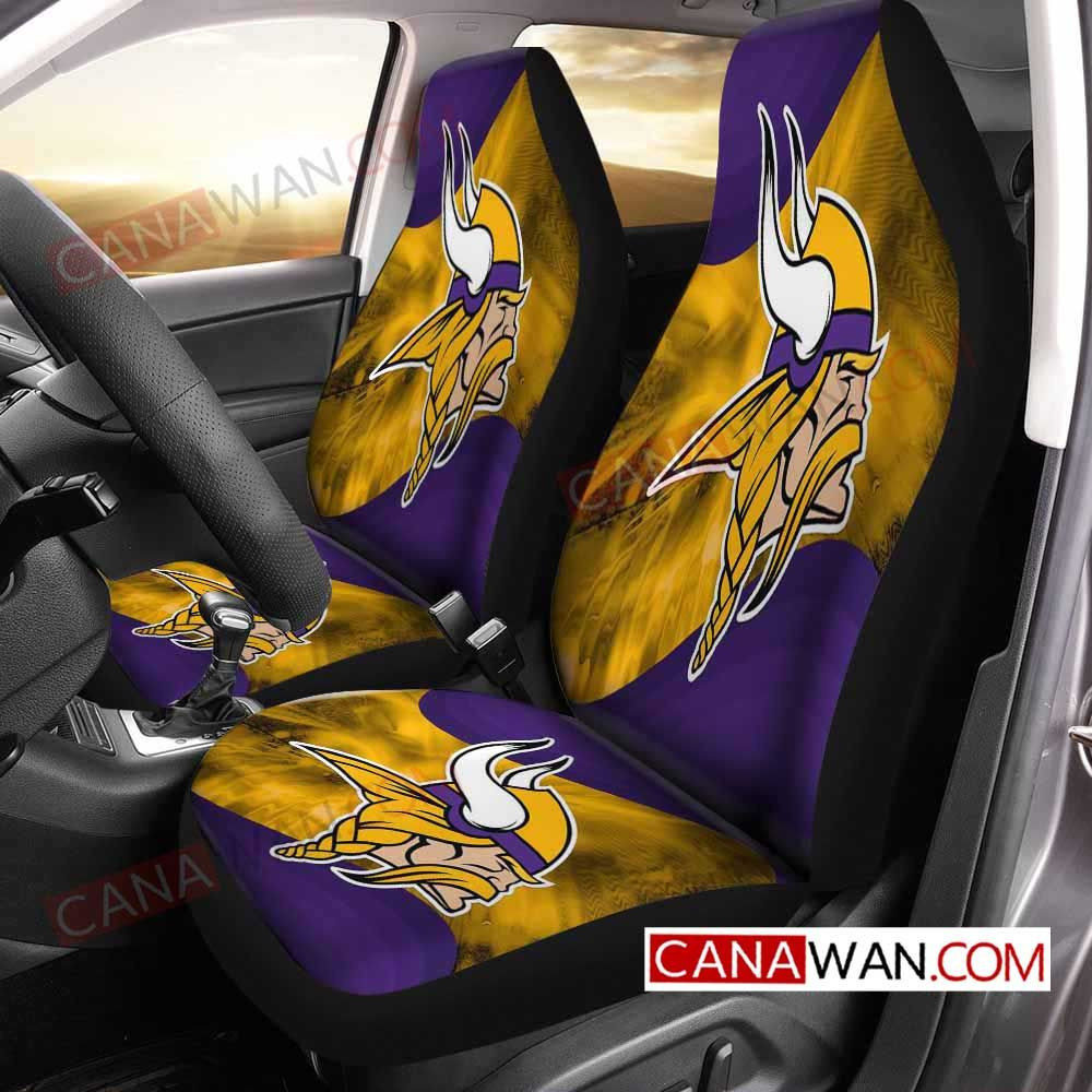 Minnesota Vikings Car Seat Cover Set CSC4005