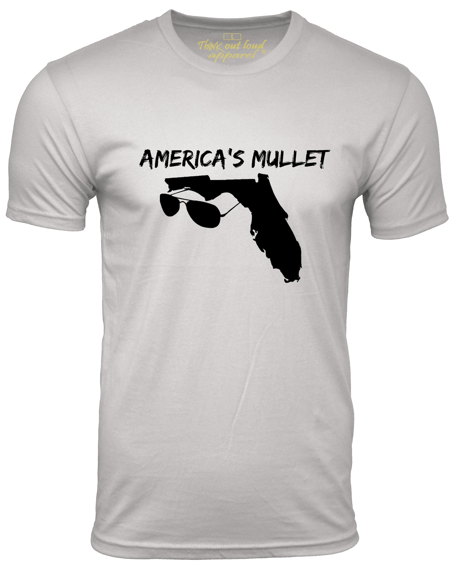 Florida America’s Mullet Funny T-Shirt Floridian Humor Tee Shirt