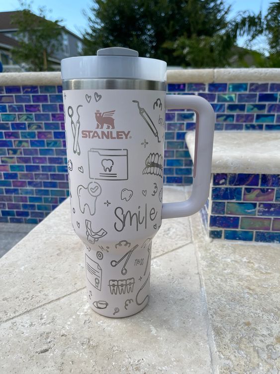 Dental Work Stanley Quencher H20 Travel Tumbler Tumbler Usa 