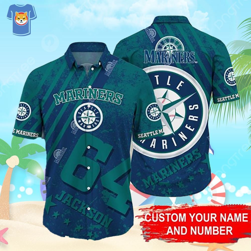 Seattle Mariners Mlb Personalized Hawaiian Shirt