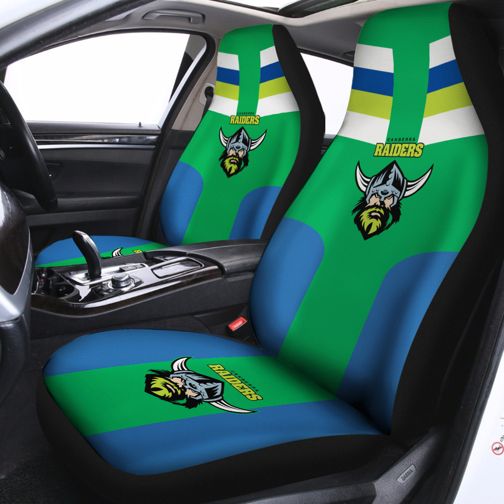 NRL Canberra Raiders Car Seat Cover Set CSC6801