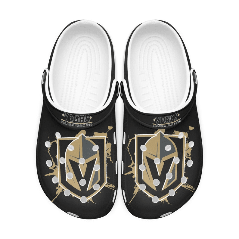 Vegas Golden Knights Clogs Comfortable Shoes Crocss Ver240