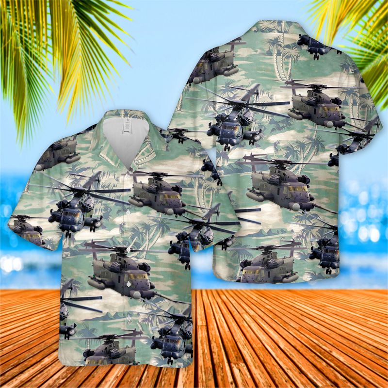 Sikorsky Mh-53 Pave Low Hawaiian Shirt, Hawaiian Shirt For Men, Women