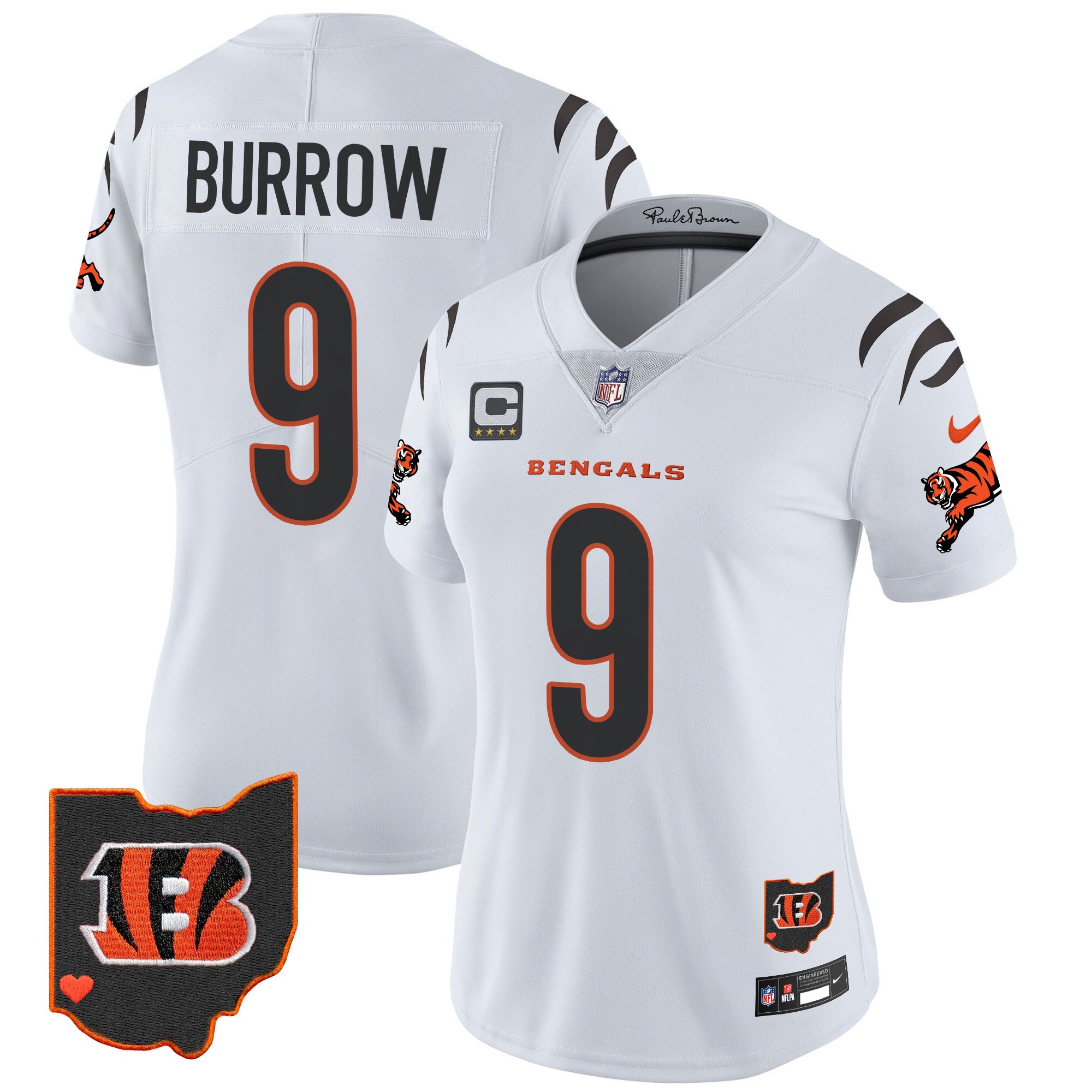 Women’S Bengals 2024 Vapor Limited Jersey – All Stitched